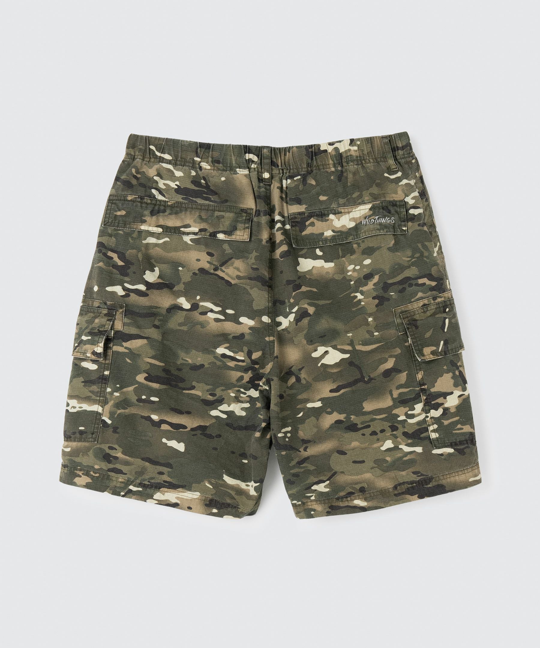 洋楽 2-DEF WILD THINGS(ワイルドシングス) DOUBLE DYED NYLON CARGO SHORTS