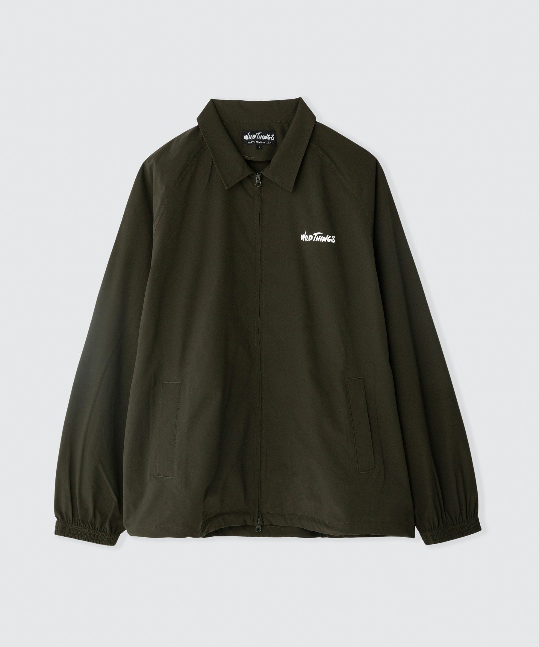 M.W.S ワークジャケット ミリタリー カーキ 背面ビッグロゴ M AVIREX（アヴィレックス） アビレックス アウター ジャケット 中綿