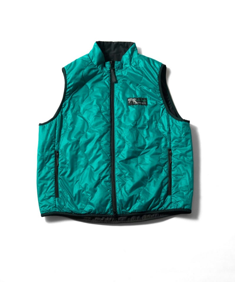 BRING×WILD THINGS 光電子中綿リバーシブルベスト│REVERSIBLE VEST ワイルドシングス