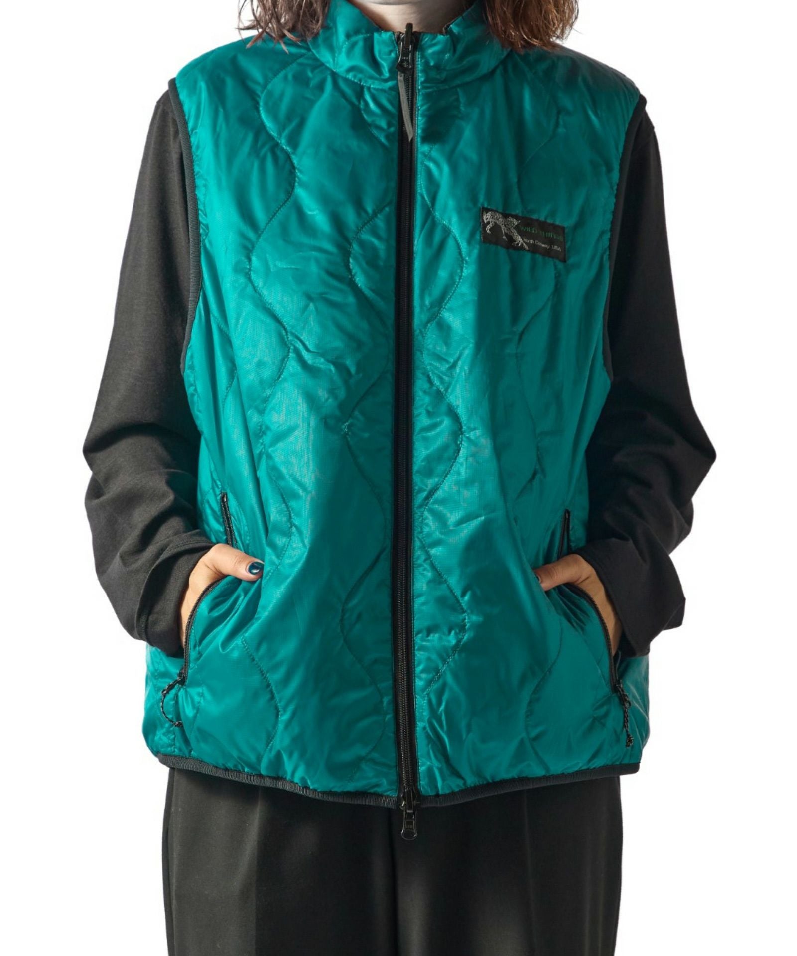 BRING×WILD THINGS 光電子中綿リバーシブルベスト│REVERSIBLE VEST
