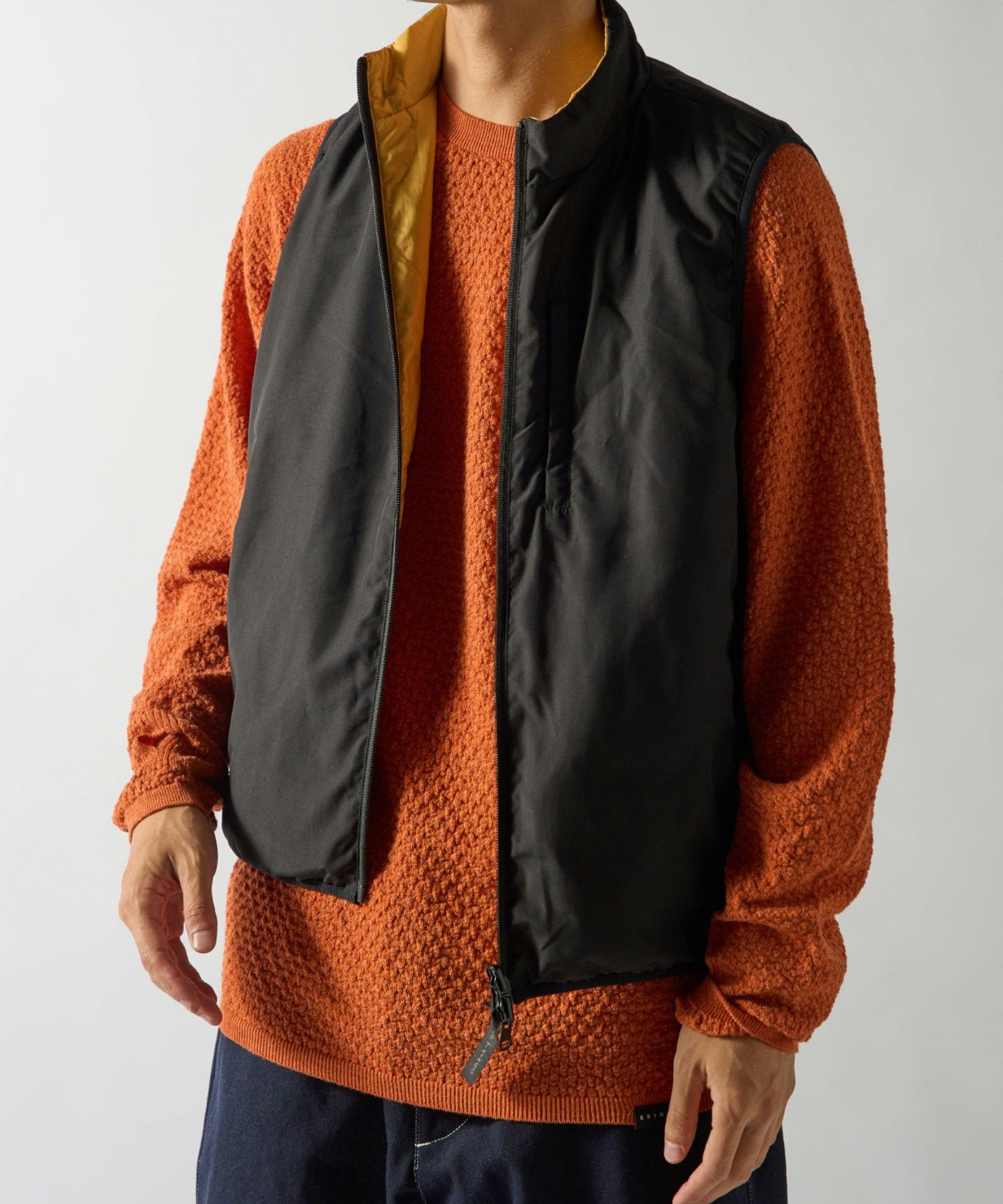 BRING×WILD THINGS 光電子中綿リバーシブルベスト│REVERSIBLE VEST