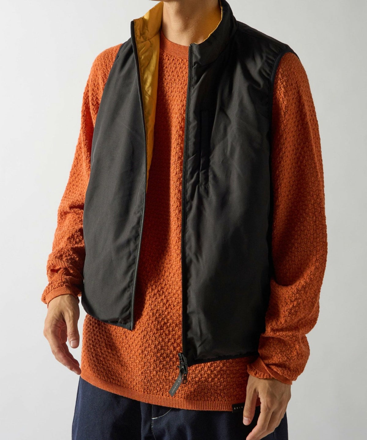 BRING×WILD THINGS 光電子中綿リバーシブルベスト│REVERSIBLE VEST ワイルドシングス