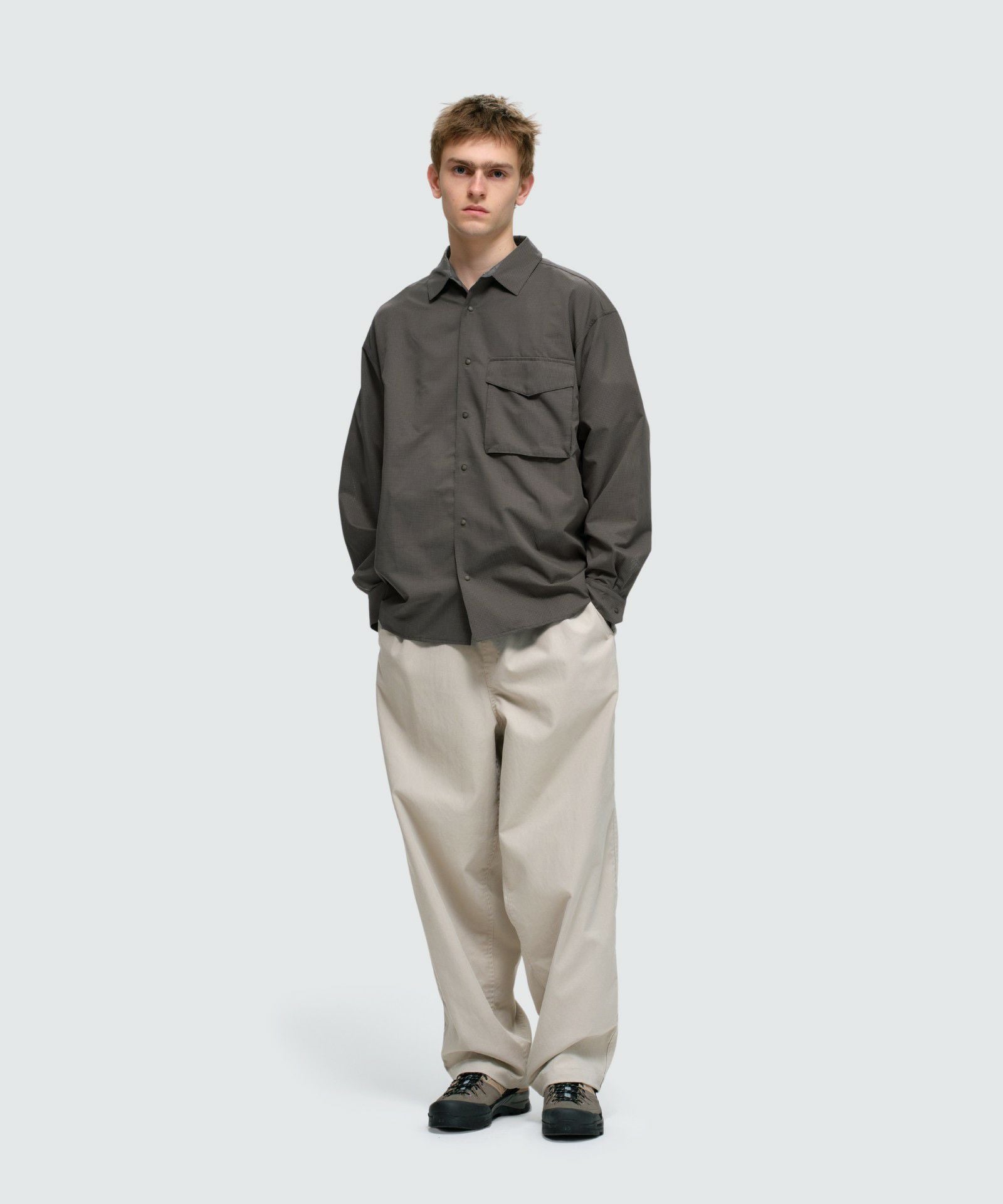 felim  ルーズポケットシャツ ブリーザブル L/S ポケットシャツ│BREATHABLE L/S POCKET SHIRT