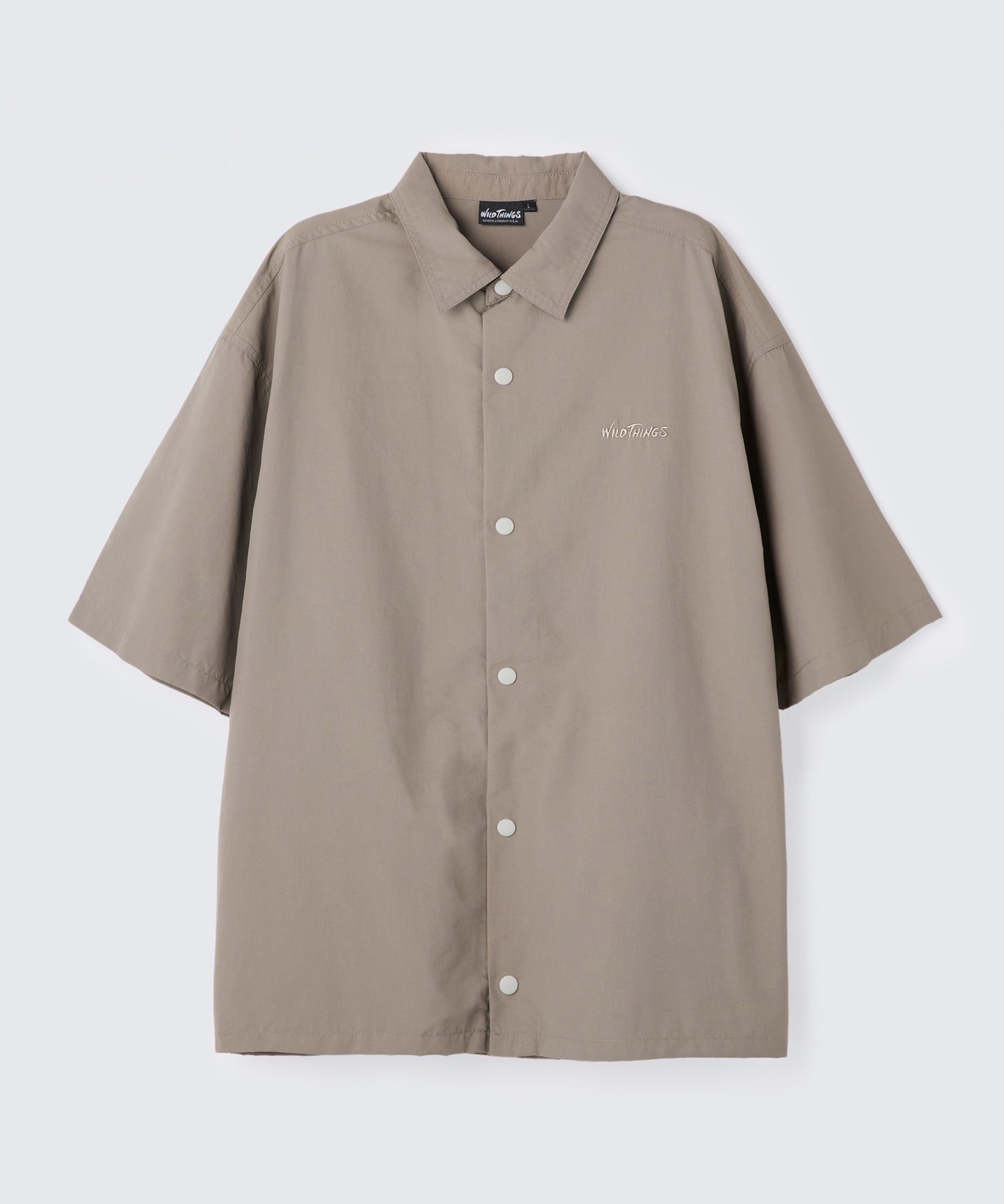 yukky　新品　ビアズリー    サラッとシャツ　ベージュ サプレックスブリスクシャツ│SUPPLEX BRISK SHIRT | ワイルドシングス