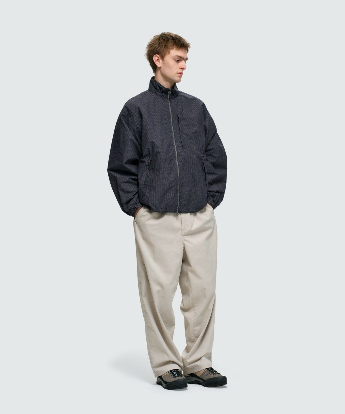 スペースチェックスタンドアップジャケット│SPACE CHECK STAND UP JACKET ワイルドシングス