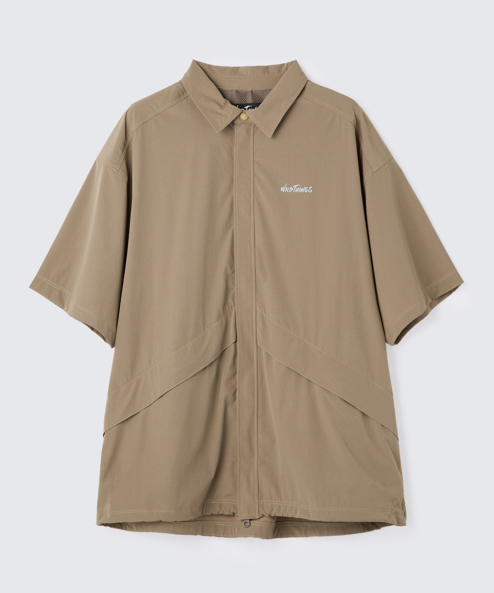 【今期新品】 Plage   Military washシャツ  キャメル プラージュ Plage SOFT MILI シャツ （ブラウン） - ファッション通販