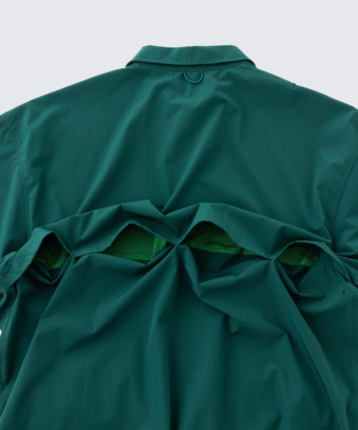 エラスティックナイロンデナリシャツ│ELASTIC NYLON DENALI SHIRT