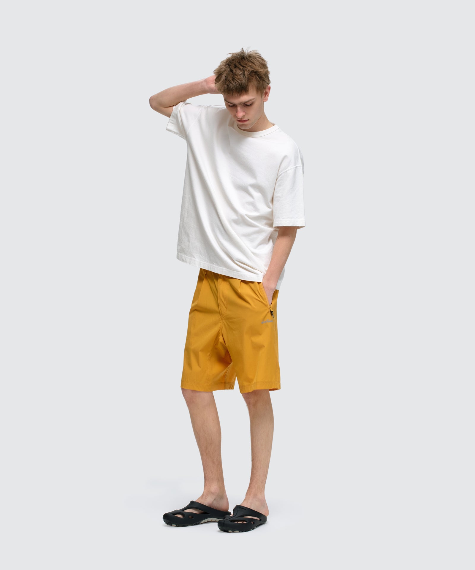 エラスティックナイロンラックスショーツ│ELASTIC NYLON LAX SHORTS
