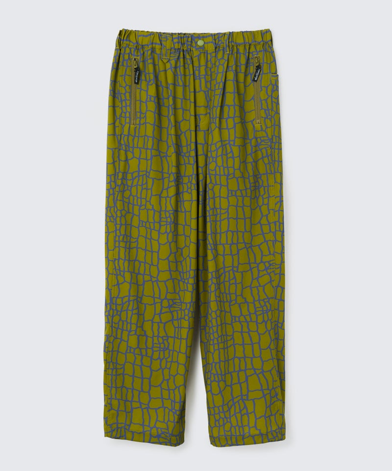 エラスティックナイロンプリントラックスパンツ│ELASTIC NYLON PRINT LAX PANTS ワイルドシングス