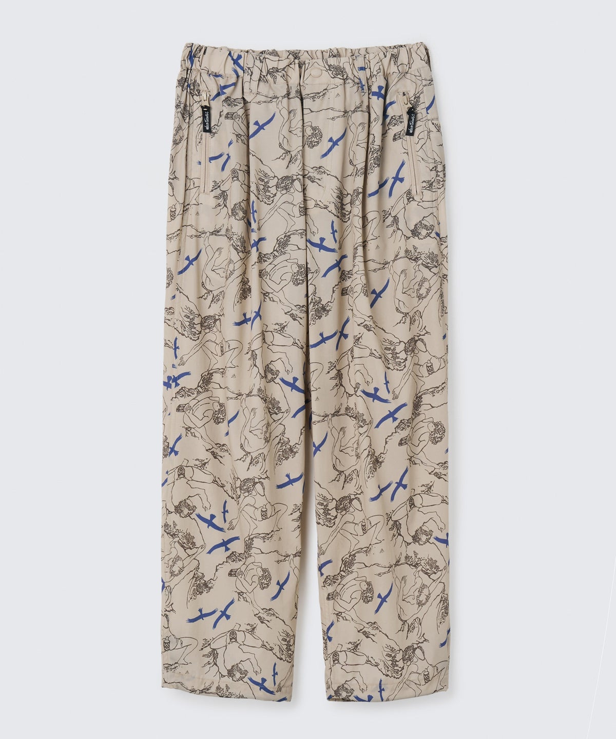 エラスティックナイロンプリントラックスパンツ│ELASTIC NYLON PRINT LAX PANTS ワイルドシングス