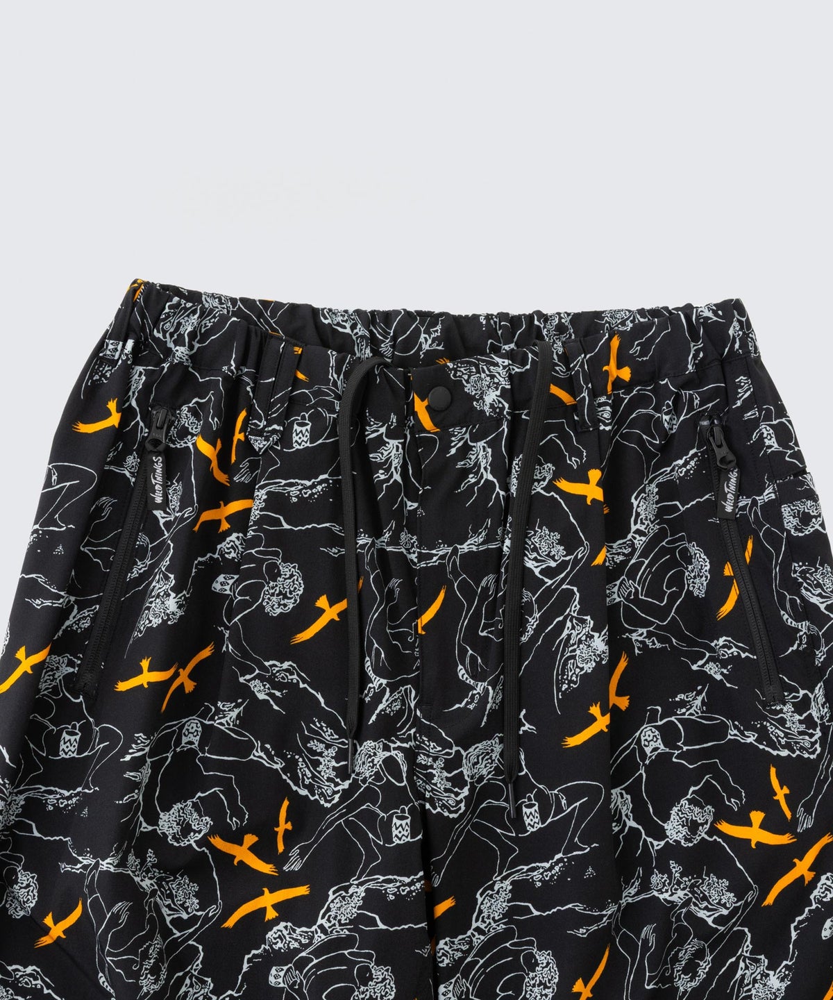 エラスティックナイロンプリントラックスパンツ│ELASTIC NYLON PRINT LAX PANTS ワイルドシングス