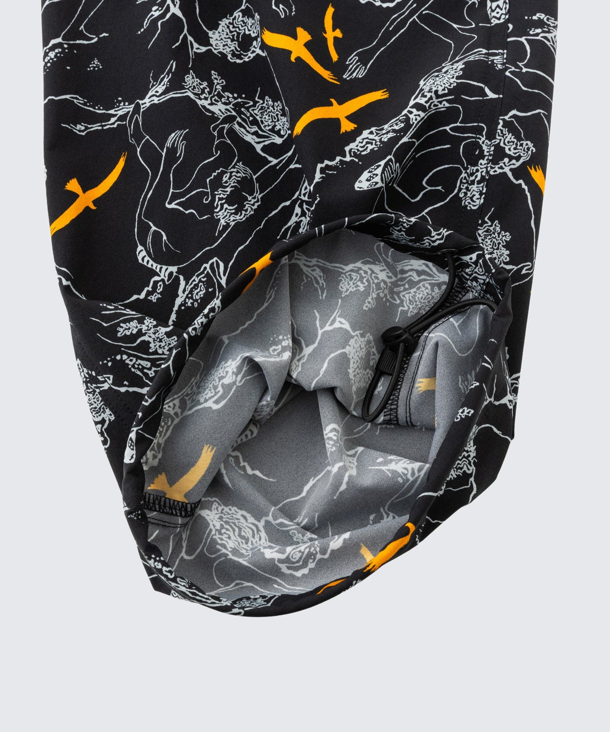 エラスティックナイロンプリントラックスパンツ│ELASTIC NYLON PRINT LAX PANTS ワイルドシングス