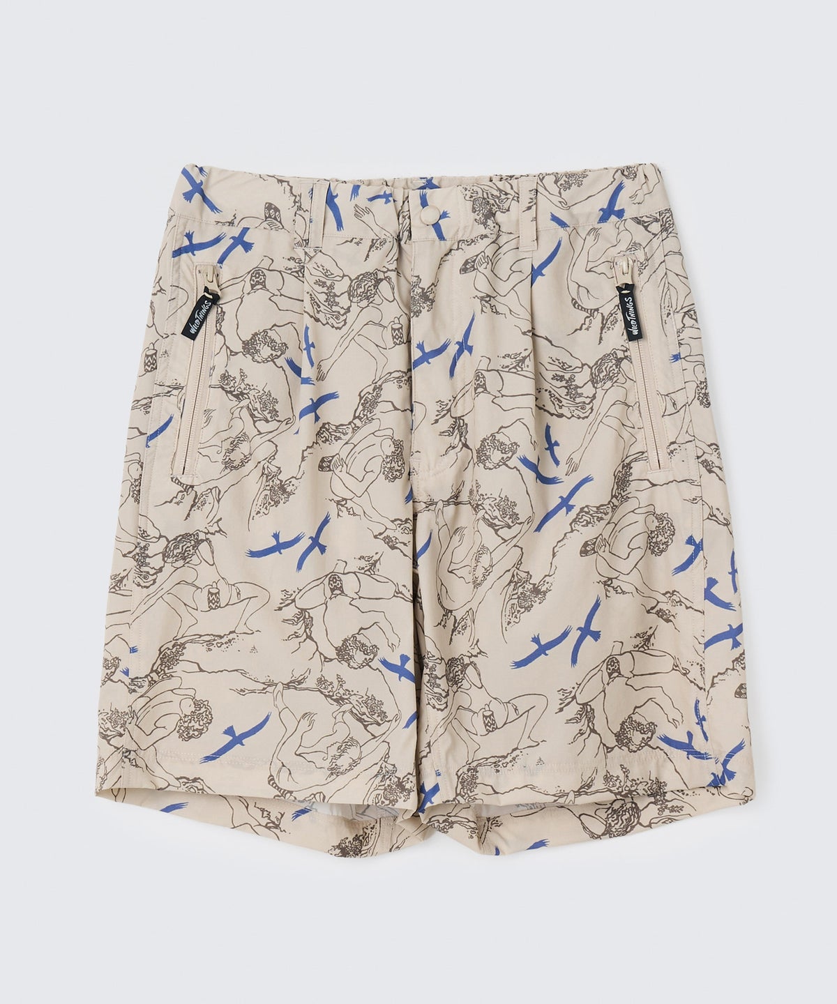 エラスティックナイロンプリントラックスショーツ│ELASTIC NYLON PRINT LAX SHORTS ワイルドシングス
