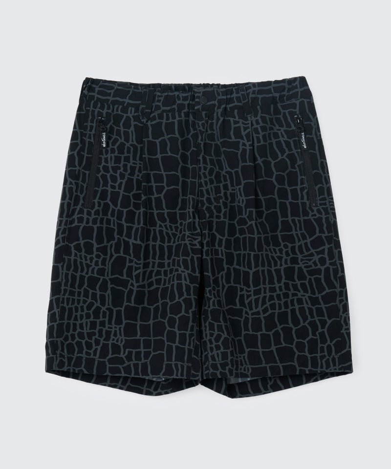 エラスティックナイロンプリントラックスショーツ│ELASTIC NYLON PRINT LAX SHORTS ワイルドシングス