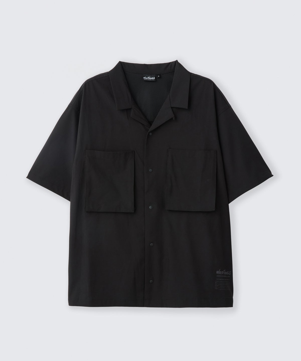 オープンカラーポケットシャツ│OPEN COLLAR POCKET SHIRT ワイルドシングス