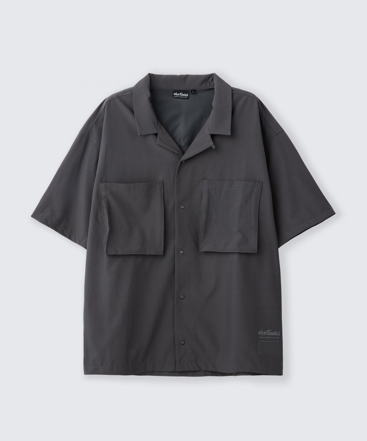 オープンカラーポケットシャツ│OPEN COLLAR POCKET SHIRT ワイルドシングス