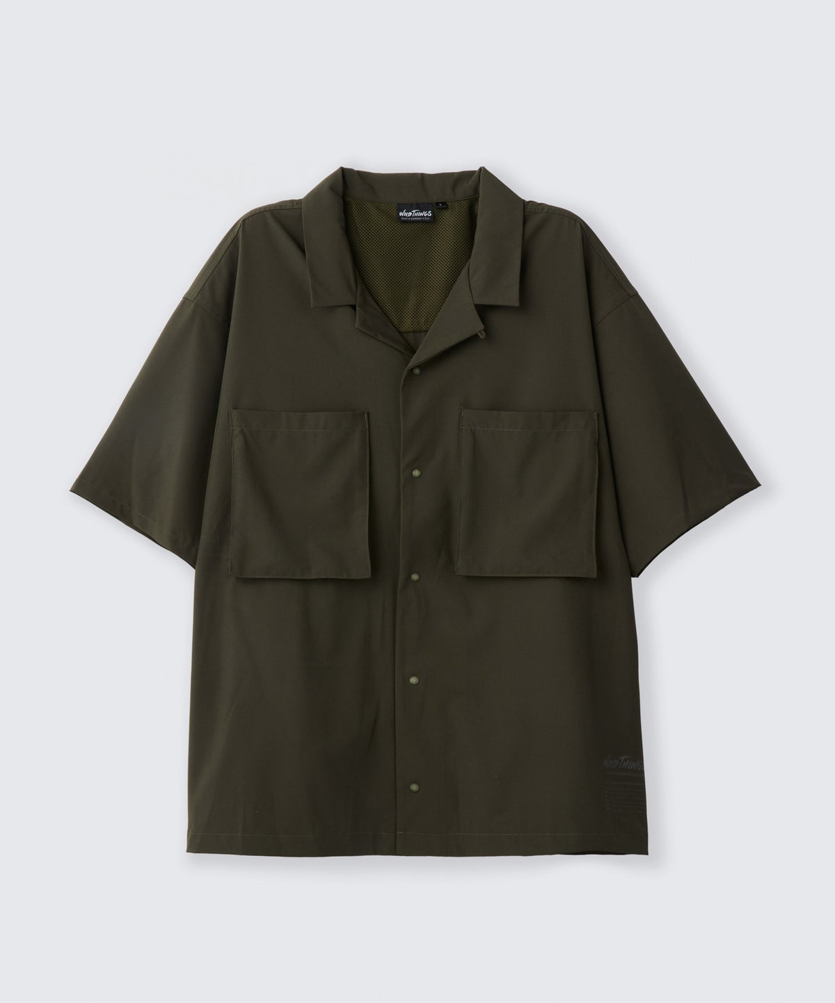 オープンカラーポケットシャツ│OPEN COLLAR POCKET SHIRT ワイルドシングス