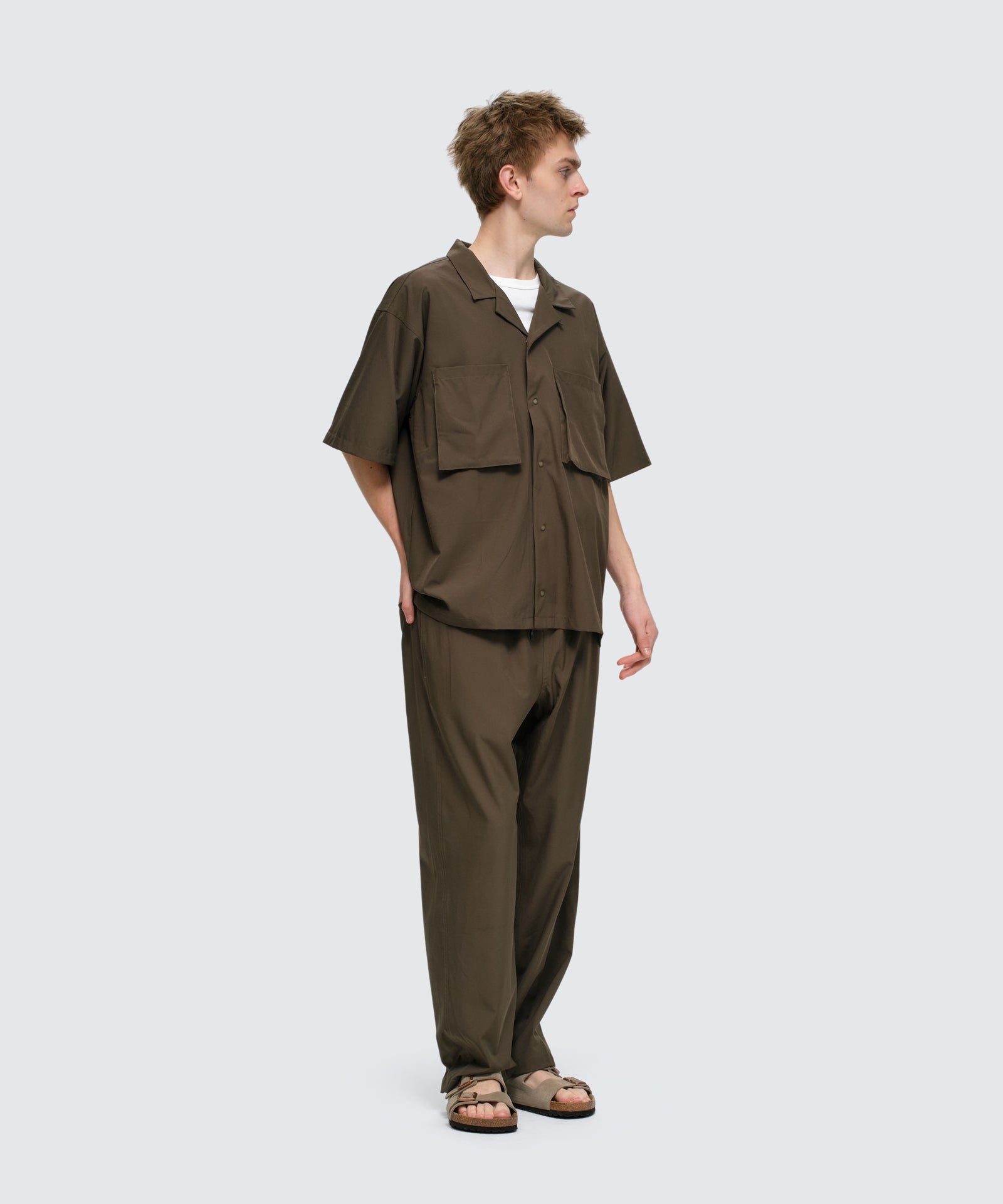 オープンカラーポケットシャツ│OPEN COLLAR POCKET SHIRT | ワイルド