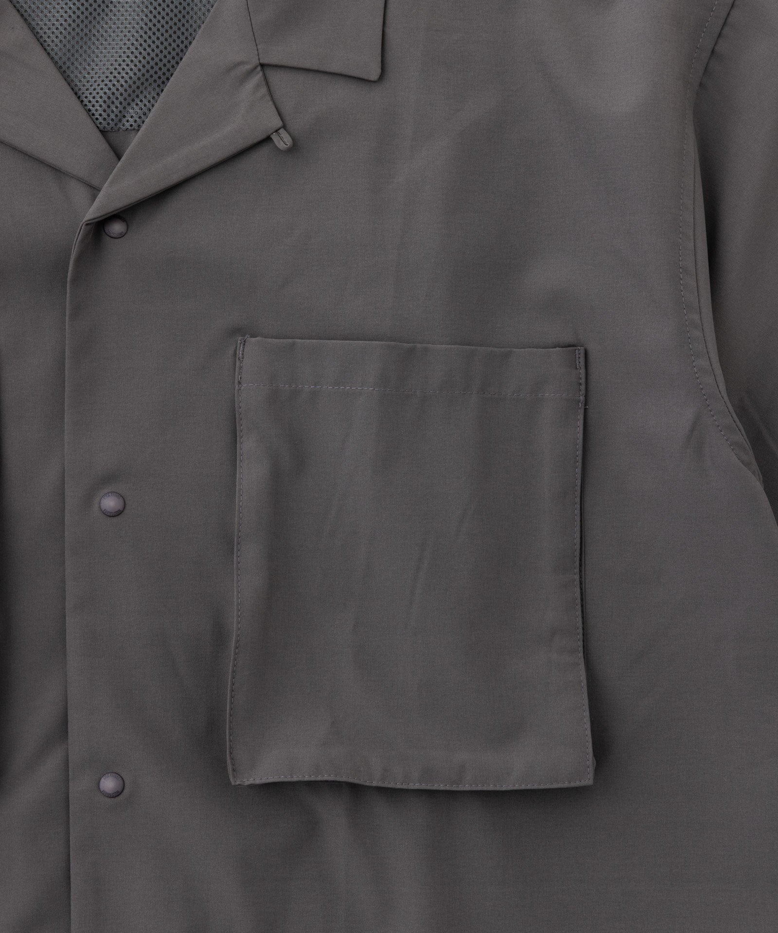 オープンカラーポケットシャツ│OPEN COLLAR POCKET SHIRT | ワイルド