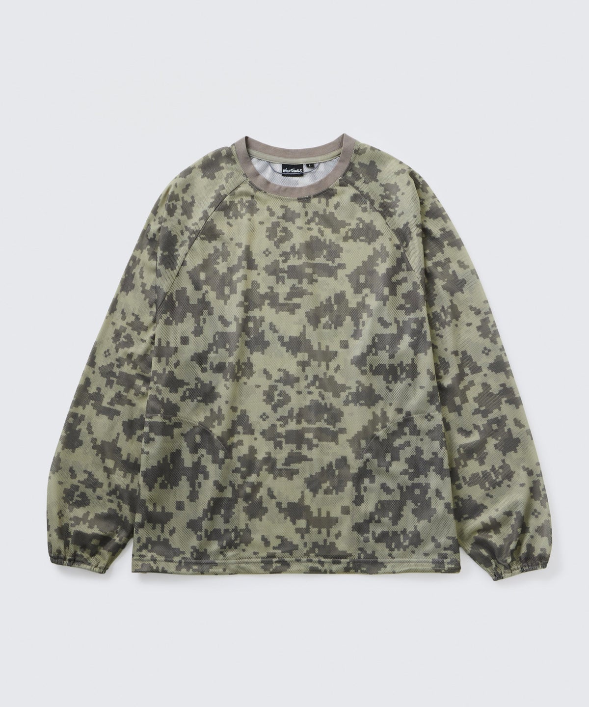 プリントメッシュ L/S Tシャツ│PRINT MESH L/S TEE ワイルドシングス