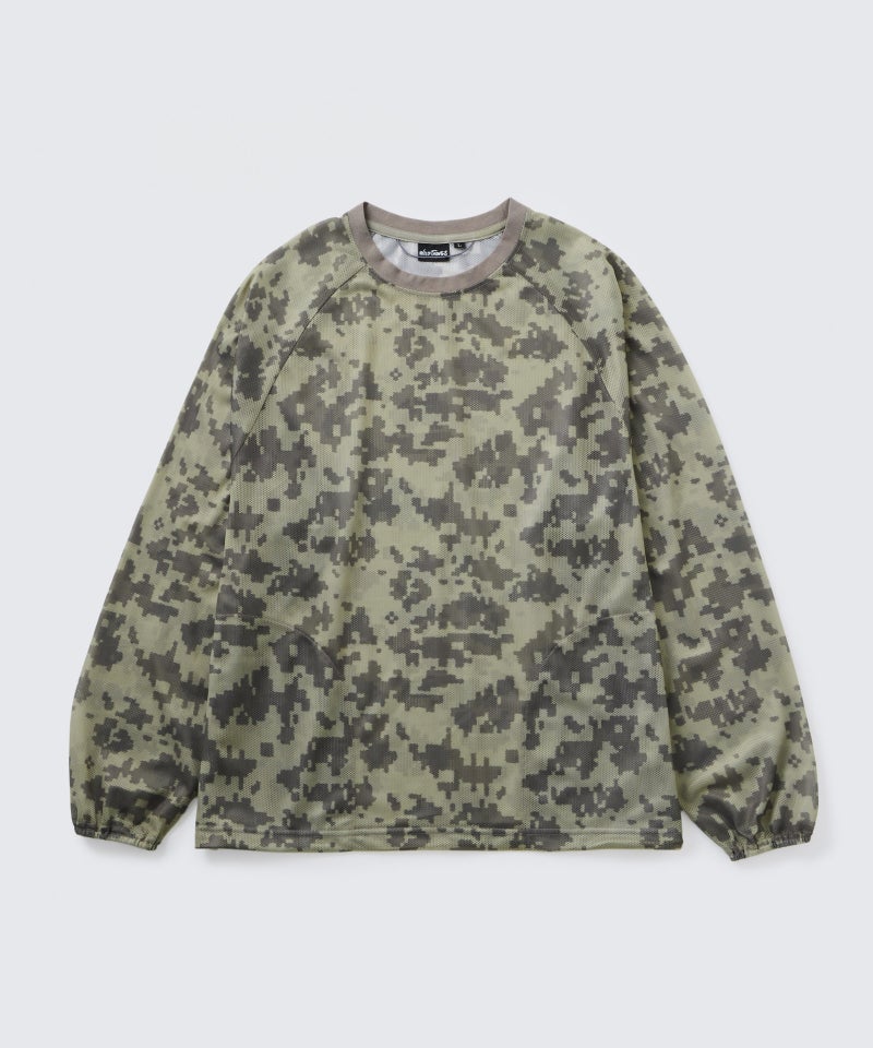 プリントメッシュ L/S Tシャツ│PRINT MESH L/S TEE ワイルドシングス