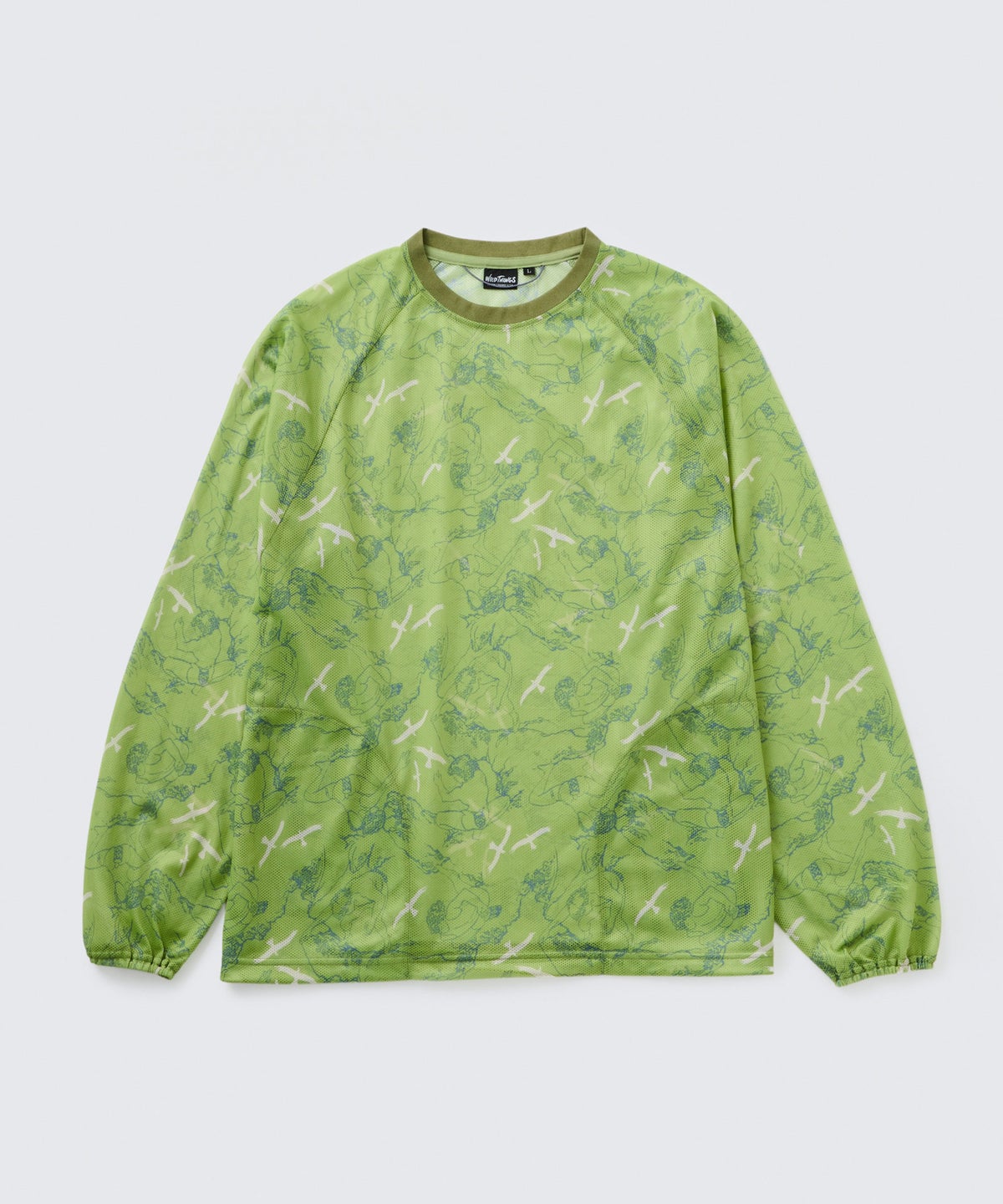 プリントメッシュ L/S Tシャツ│PRINT MESH L/S TEE ワイルドシングス