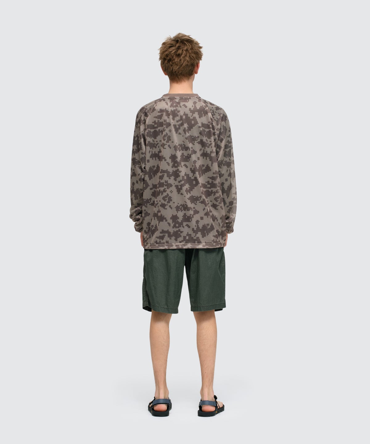プリントメッシュ L/S Tシャツ│PRINT MESH L/S TEE ワイルドシングス