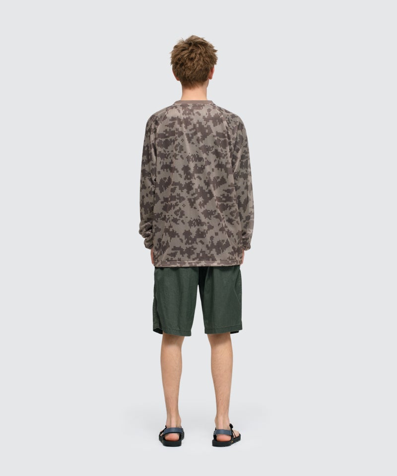 プリントメッシュ L/S Tシャツ│PRINT MESH L/S TEE ワイルドシングス