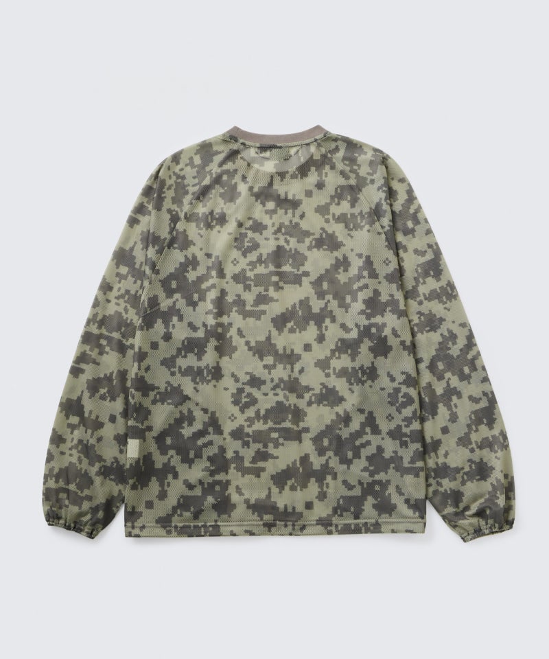 プリントメッシュ L/S Tシャツ│PRINT MESH L/S TEE ワイルドシングス