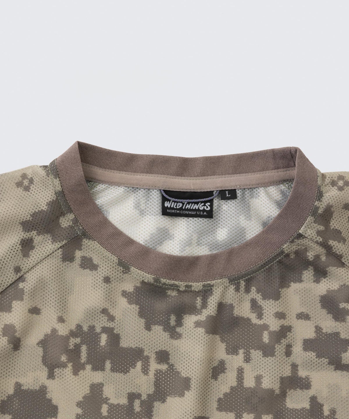 プリントメッシュ L/S Tシャツ│PRINT MESH L/S TEE ワイルドシングス
