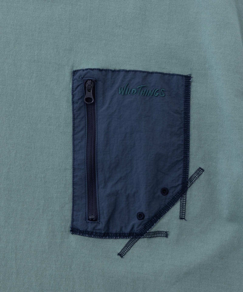 ラウンドボディキャンプポケットTシャツ│ROUND BODY CAMP POCKET TEE ワイルドシングス