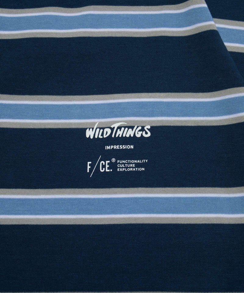 F/CE.×WILD THINGS 81 ボーダー T インプレッション BY F/CE.│81 BORDER TEE IMPRESSION BY F/CE. ワイルドシングス